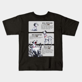 Dalmatian Evolutions Kids T-Shirt